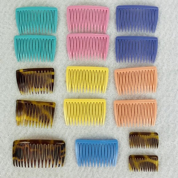 Goody Products, Inc. Hair Goody Vintage Side Hair Combs Lot Of 6